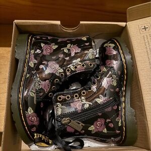 Limited Edition Kids Doc Martens Flower Shoes